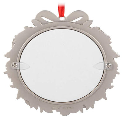 Our Family Christmas 2024 Metal Photo Frame Ornament