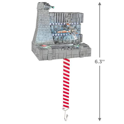 Star Wars: A New Hope™ Luke Skywalker's X-Wing Starfighter™ Ornament and Stocking Hanger Set With Light and Sound