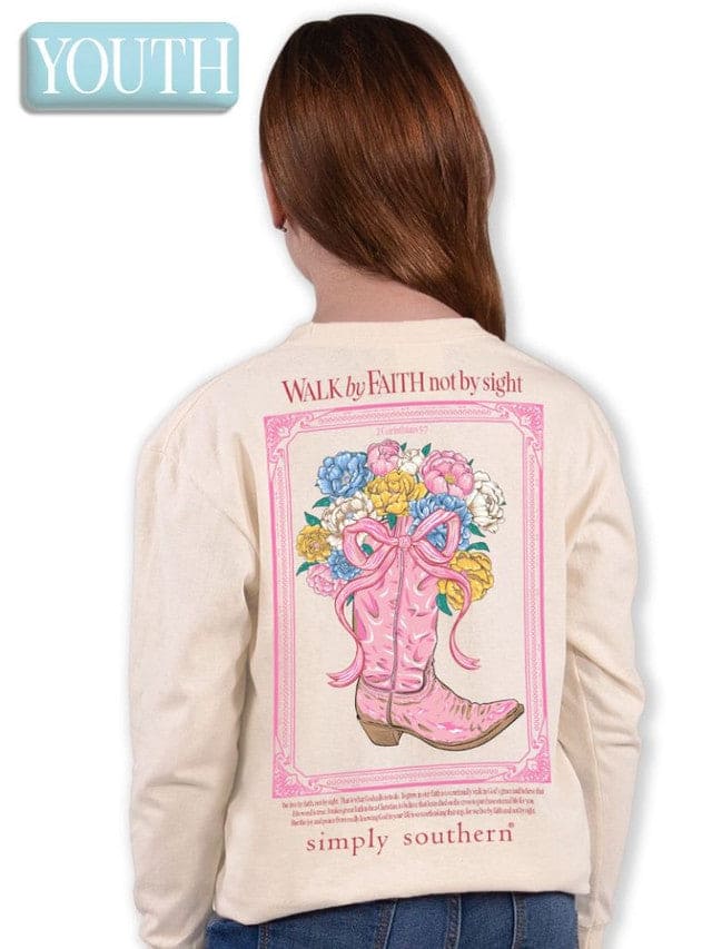 Walk by Faith Youth Womens Long Sleeve