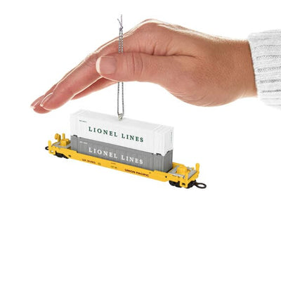 Lionel® Union Pacific Husky Stack Metal Ornament