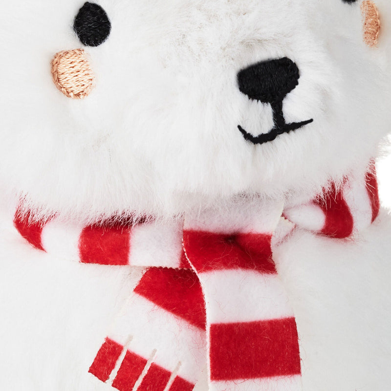 Zip-Along Polar Bear Plush Toy