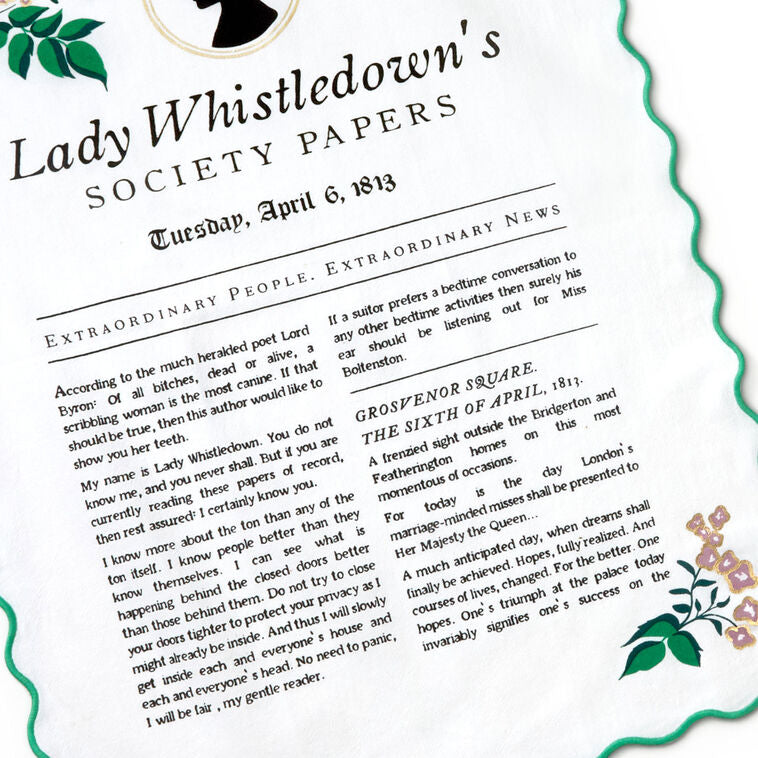 Bridgerton Lady Whistledown&