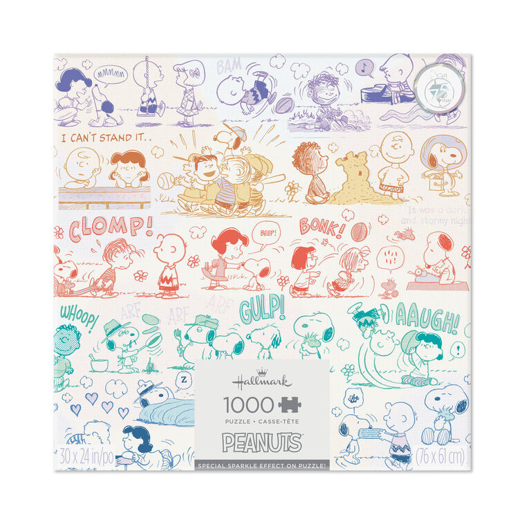 Peanuts® 75th Anniversary Through the Years 1000-Piece Jigsaw Puzzle