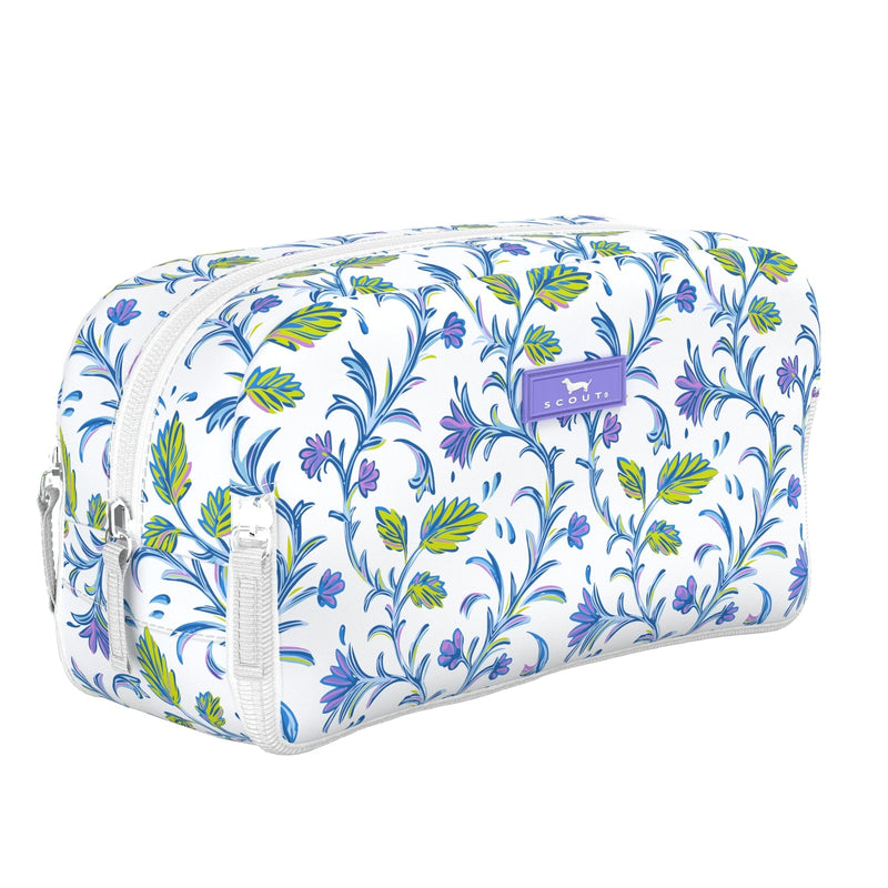 3-Zip Toiletry Bag Medium 3-Way - Flora Faucet