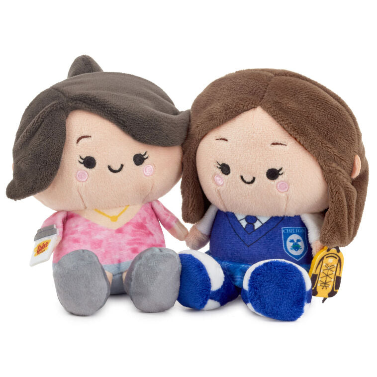 Gilmore Girls Lorelai and Rory Magnetic Plush Pair, 4.75" H