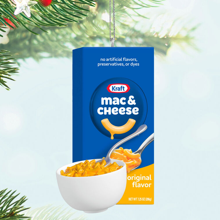 Kraft Mac & Cheese The Blue Box Ornament