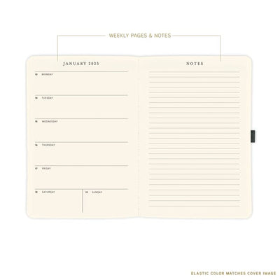 Best Life 6 x 8 18-Month Vegan Leather Planner