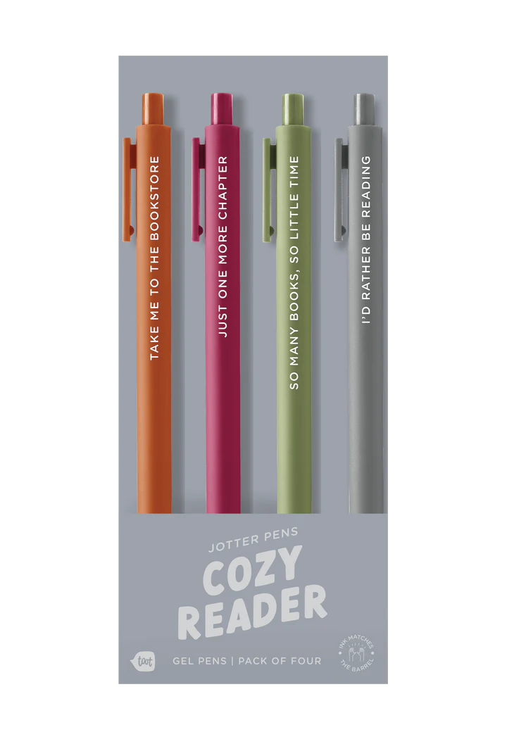 4-pack Jotter Set- Cozy Reader