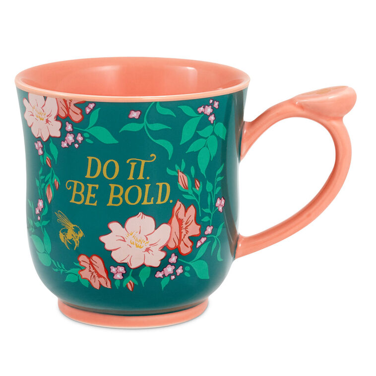 Bridgerton Do It, Be Bold Floral Tea Cup, 15 oz.