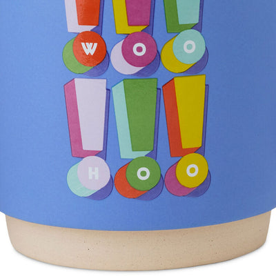 Woo Hoo Exclamation Points Mug, 16 oz.