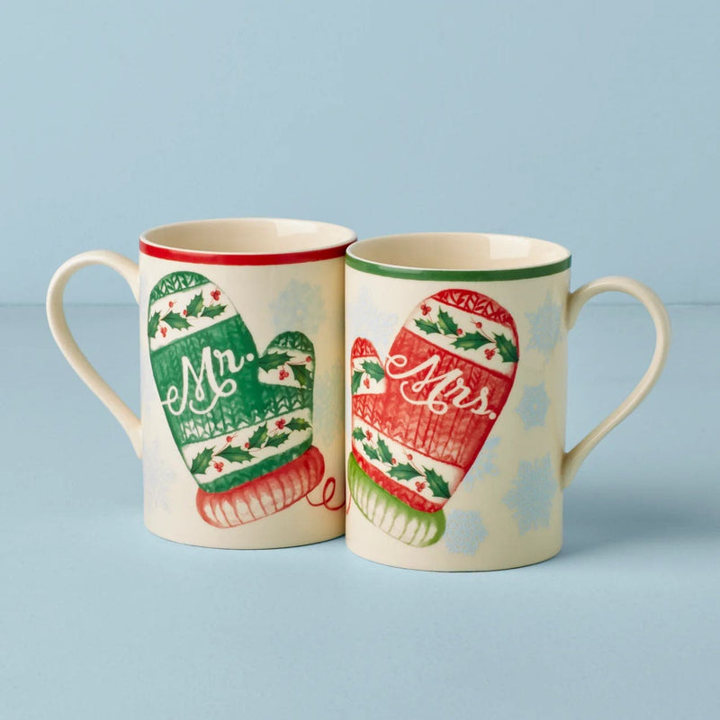 Mr & Mrs Mitten Mug Set