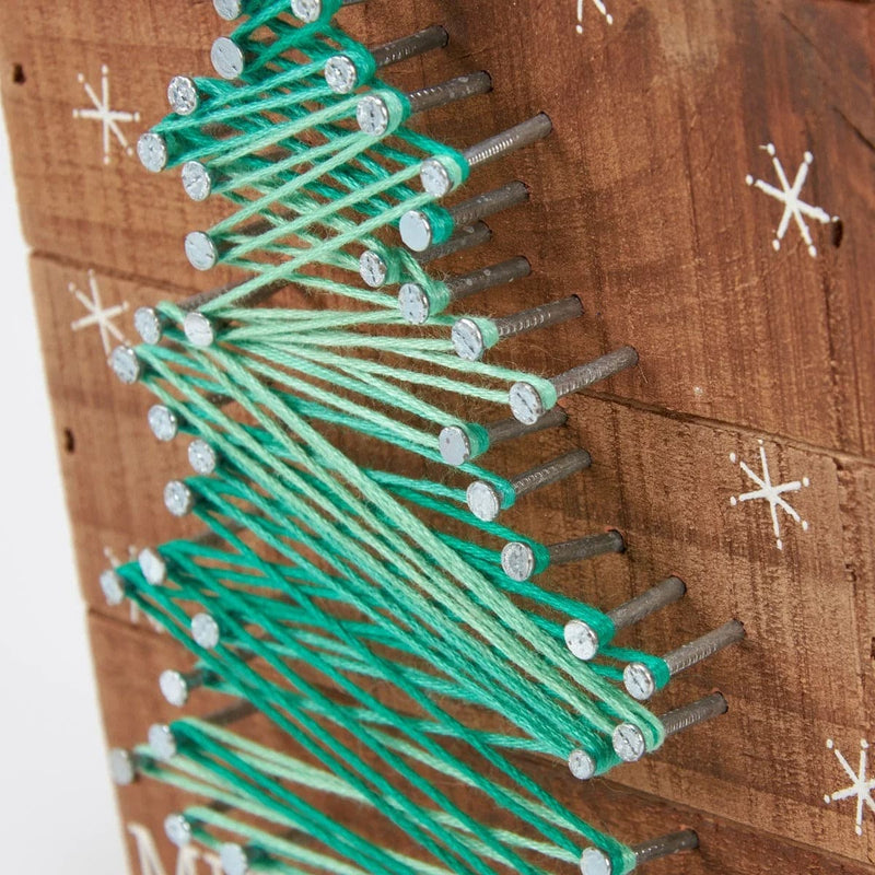 Merry & Bright String Art