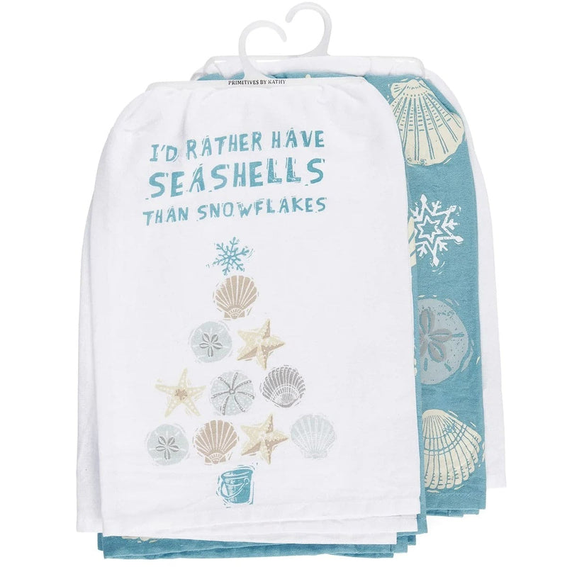 Seashells Kitchen Towel Set