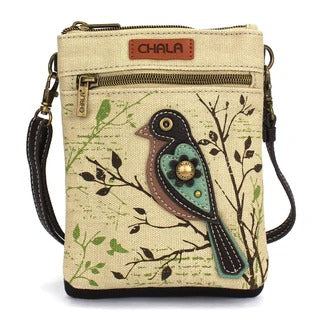 Canvas Sling Bag- Bird Sand