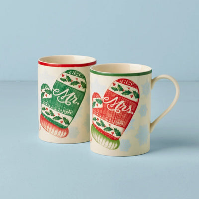 Mr & Mrs Mitten Mug Set