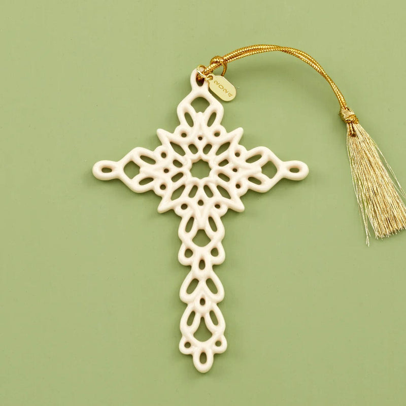 2024 Snow Fantasies Cross Ornament