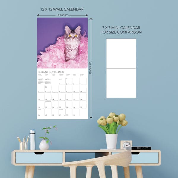 Costume Pawty 12 x 12 Wall Calendar