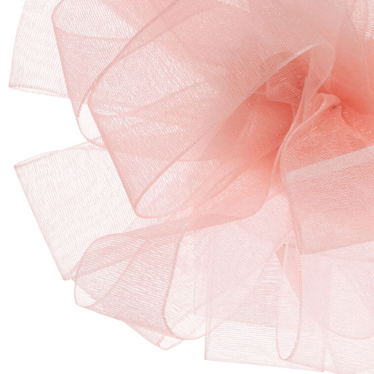 4.6" Light Pink Sheer Ribbon Gift Bow