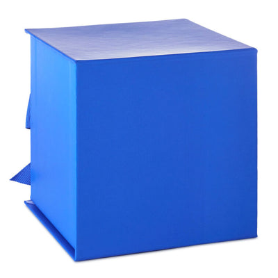 4.2" Solid Royal Blue Small Square Gift Box