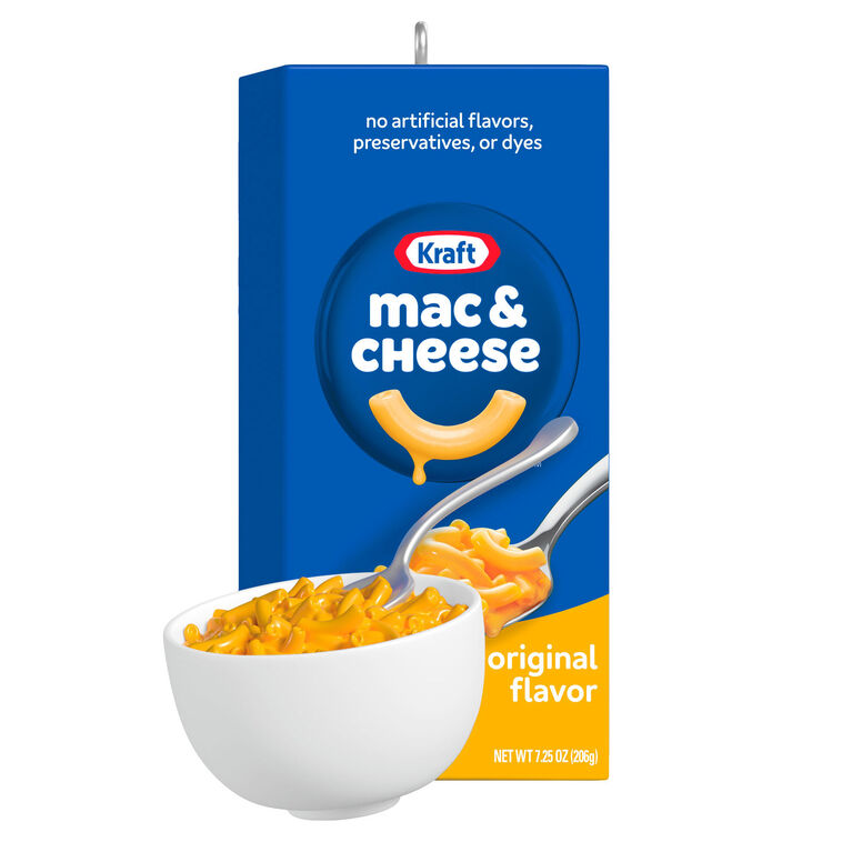 Kraft Mac & Cheese The Blue Box Ornament