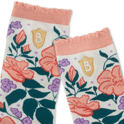 Bridgerton Colorful Floral Socks