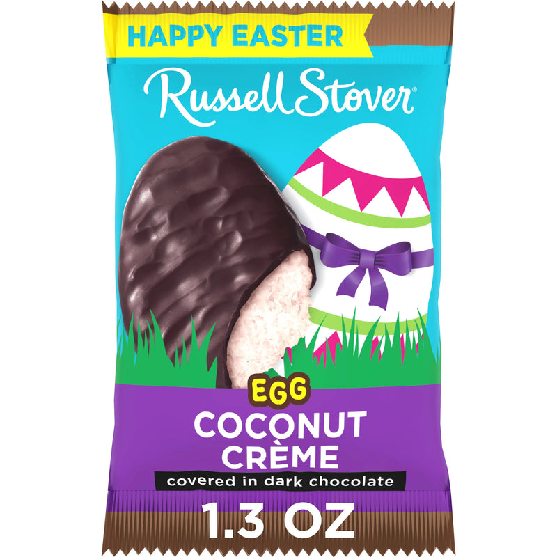 Dark Chocolate Coconut Creme Egg, 1.3 oz