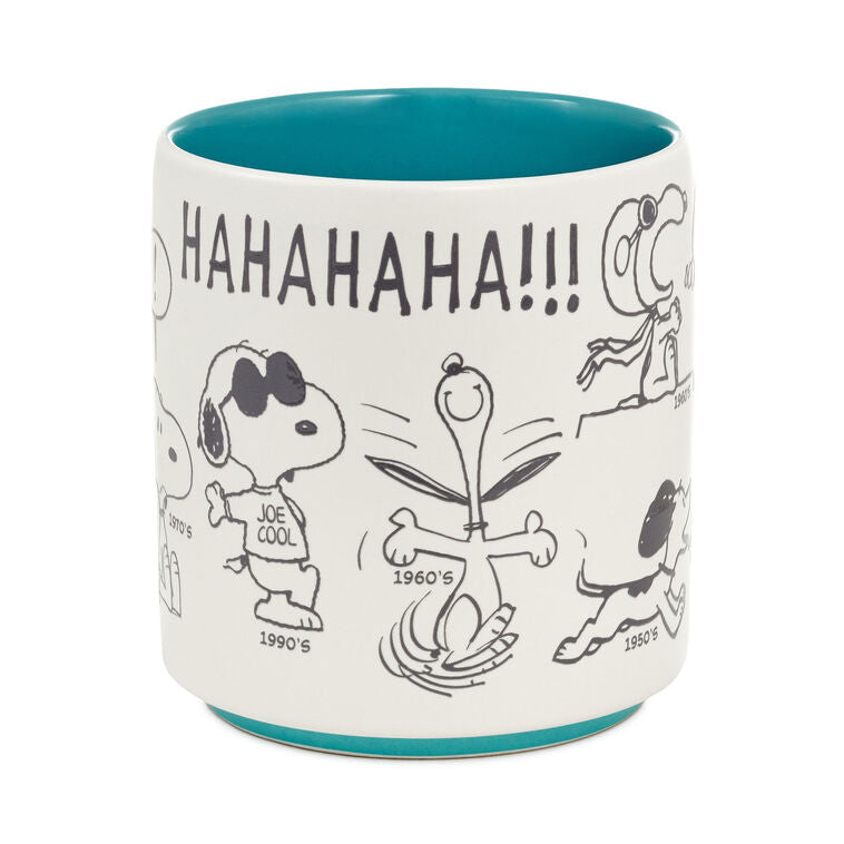 Peanuts® 75th Anniversary Snoopy Through the Decades Mug, 17.5 oz.