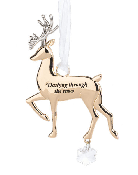 Dashing Through the Snow Ornament