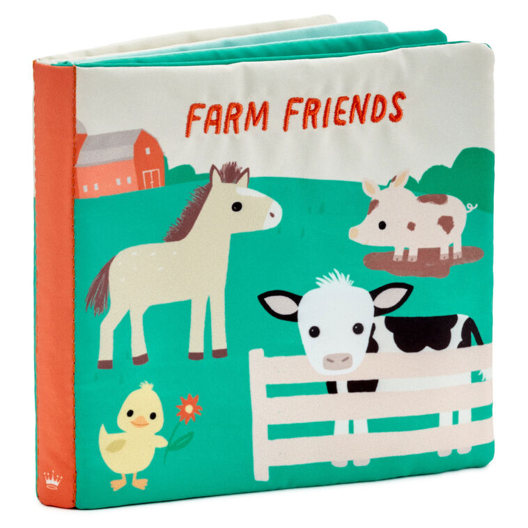 Farm Friends Touch-and-Feel Fabric Book for Kids