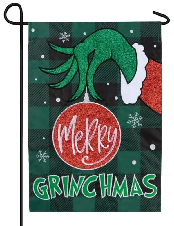 Grinchmas Garden Flag