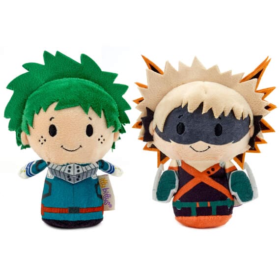 My Hero Academia Deku and Bakugo Plush, Set of 2