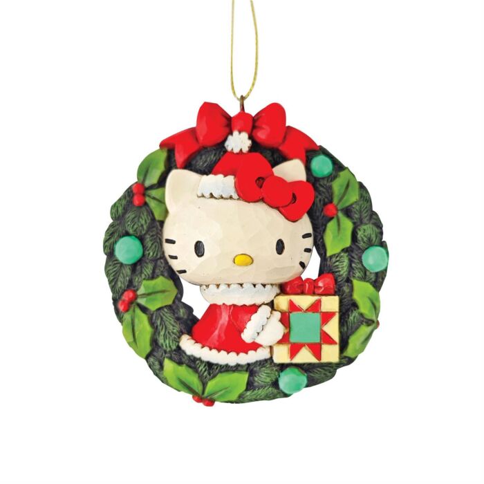 Wreath Hello Kitty Ornament