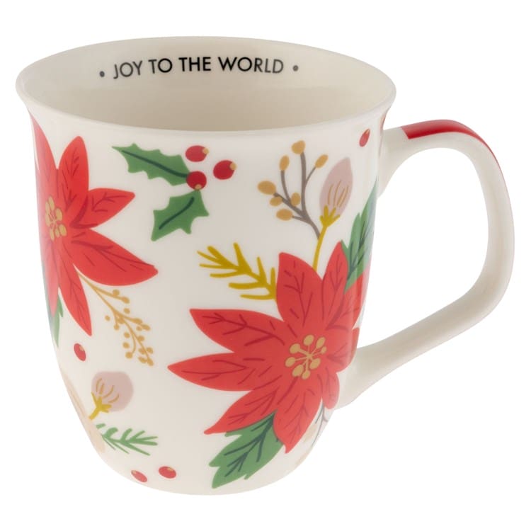 Poinsettia Mug