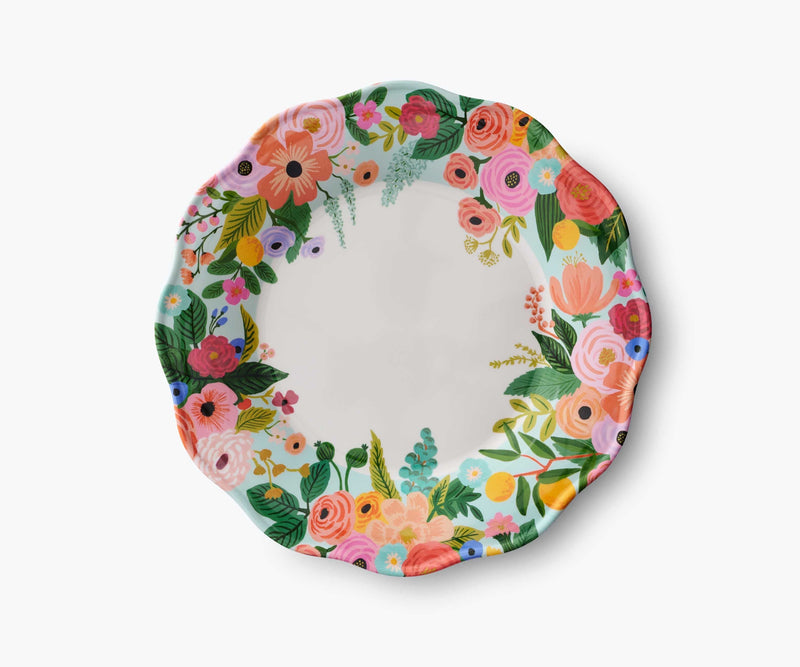 Melamine Assorted Dinner Plates - Garden Party