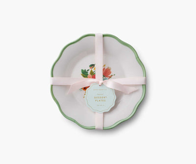 Melamine Assorted Dessert Plates - Garden Party