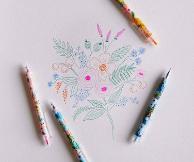 Gel Pen Set - Garden Party