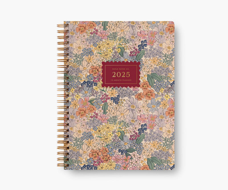 12-Month Softcover Spiral Planner - Mimi 2025