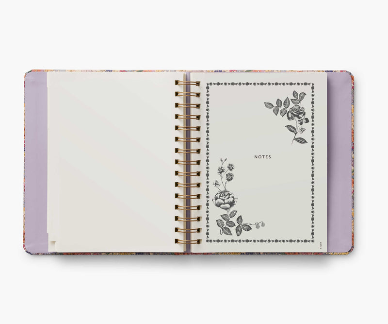 17-Month Academic Covered Spiral Planner - Mimi 2024-2025