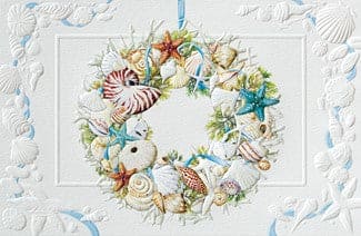 Coastal Wreath Box Cards