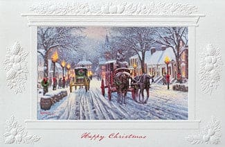 Colonial Christmas  Box Cards