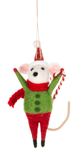 Holiday Mice Ornaments