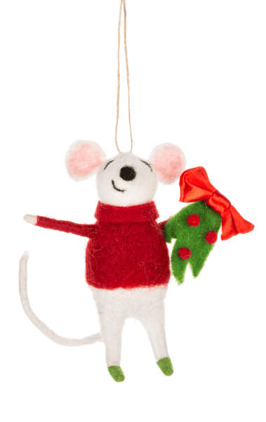 Holiday Mice Ornaments