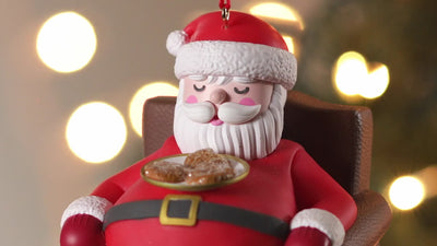 Snoring Santa Ornament With Sound and Motion