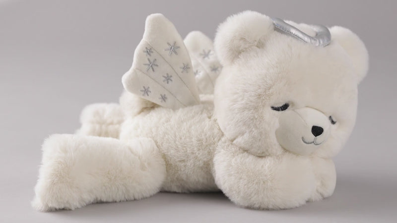 Amazing Grace Lullaby Bear Angel Plush With Sound