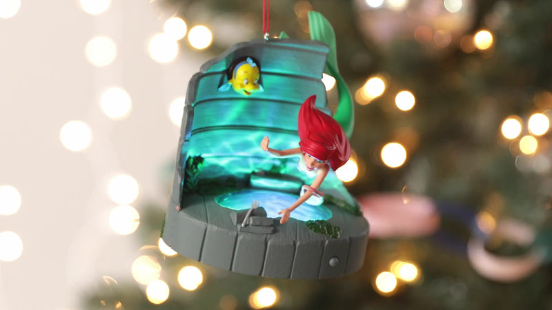 Disney The Little Mermaid 35th Anniversary Musical Ornament With Light