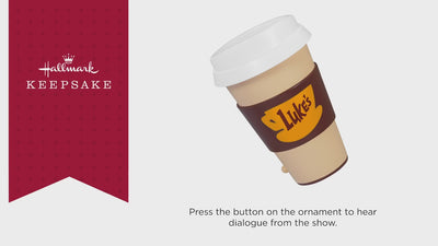 Gilmore Girls Luke's Diner Travel Mug Ornament With Sound