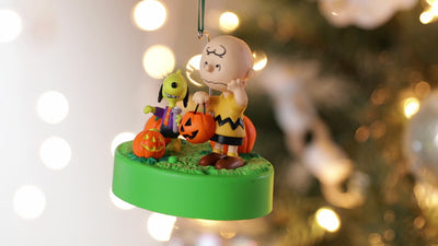 The Peanuts® Gang Trick-or-Treating Pals Ornament With Light and Sound