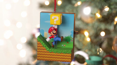 Nintendo Super Mario™ Collecting Coins Ornament With Sound and Motion