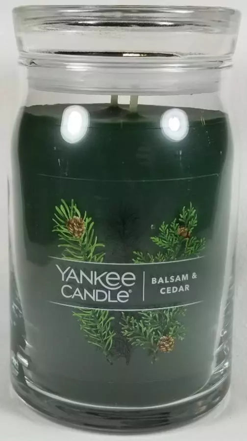 Balsam & Cedar Signature Large Candle