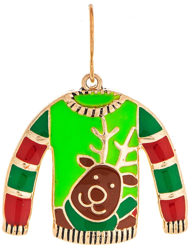 Ugly Sweater Earring